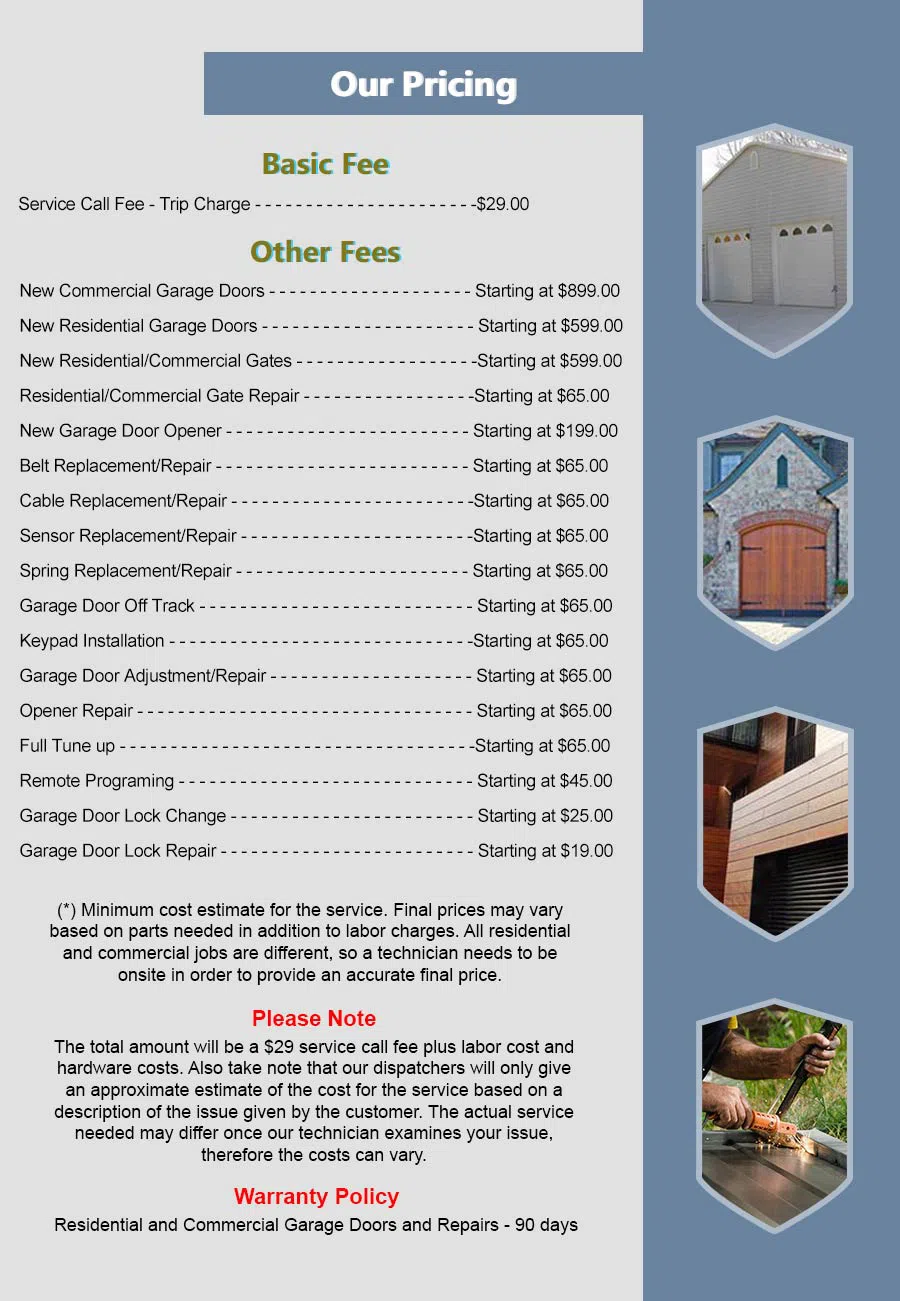 HighTech Garage Door San Francisco, CA 415-233-7846